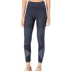 NWT SPANX Seamless Motto Leggings Indigo Sky Size S